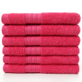 Wholesale Hot Sale Brand Luxury Towel Set Adults 6pc Bath Cotton Towels Set